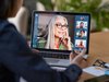 Business team in a video chat