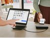 Square POS system on a checkout counter