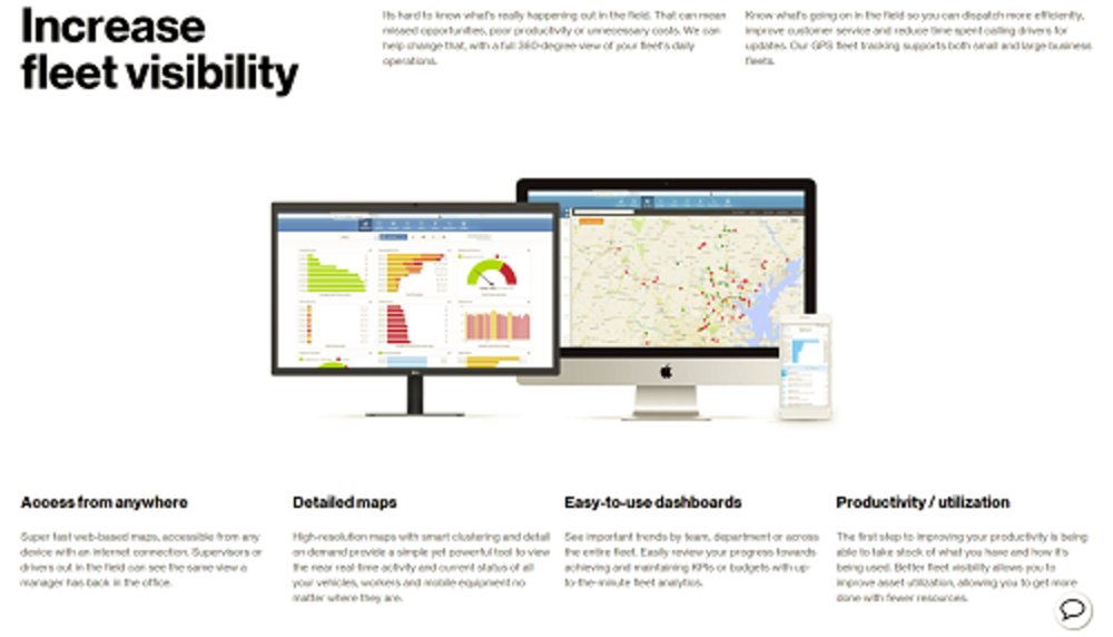 Verizon Connect Review 2019 GPS Fleet Tracking Service Reviews