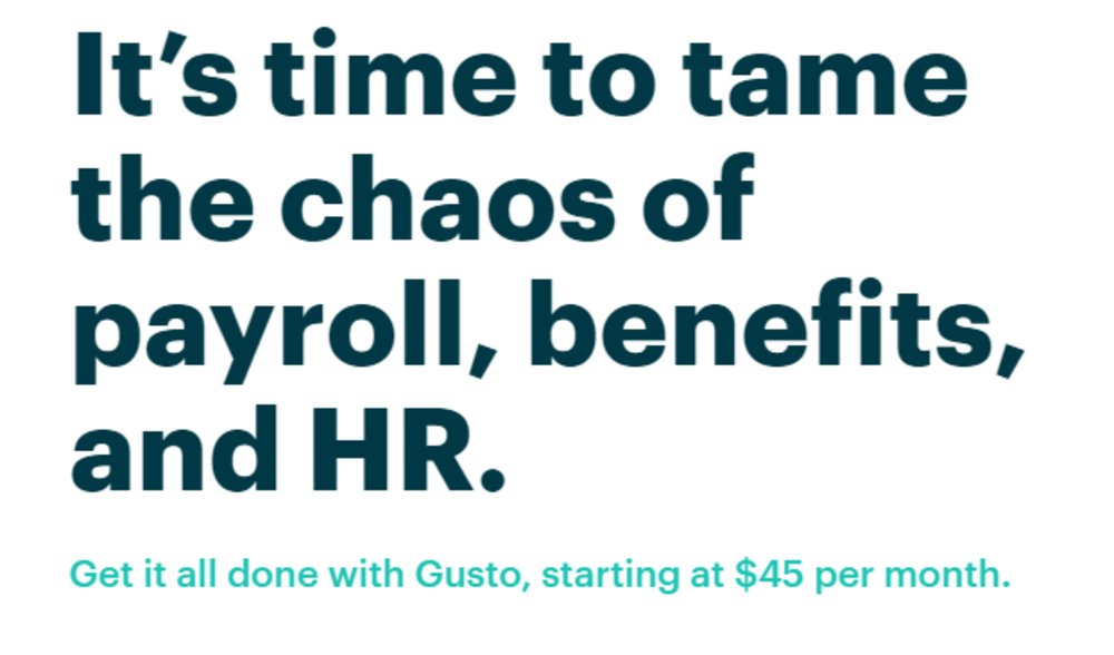 Gusto Payroll Software Review 2019 Online Payroll Service Reviews
