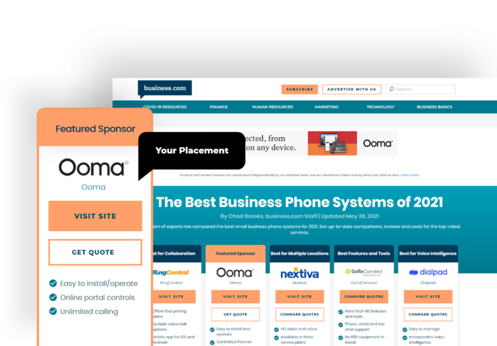 Connect Page Advertise Hero Image - Featured Sponsor Spot